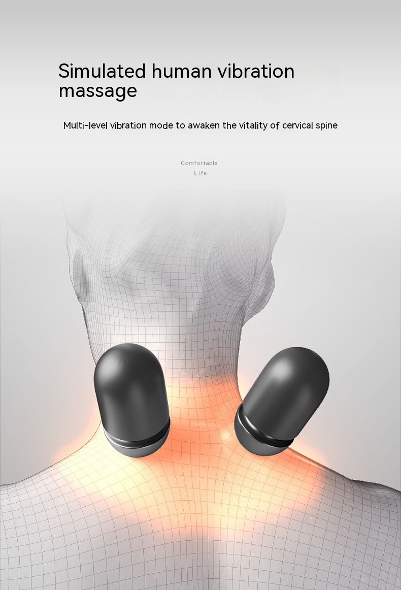 Heated Cervical Spine Massage Pillow